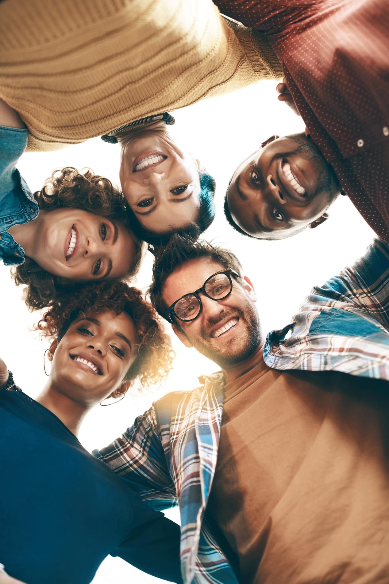 Friends smiling with white teeth after Kor whiting with Esteem Dental Studio