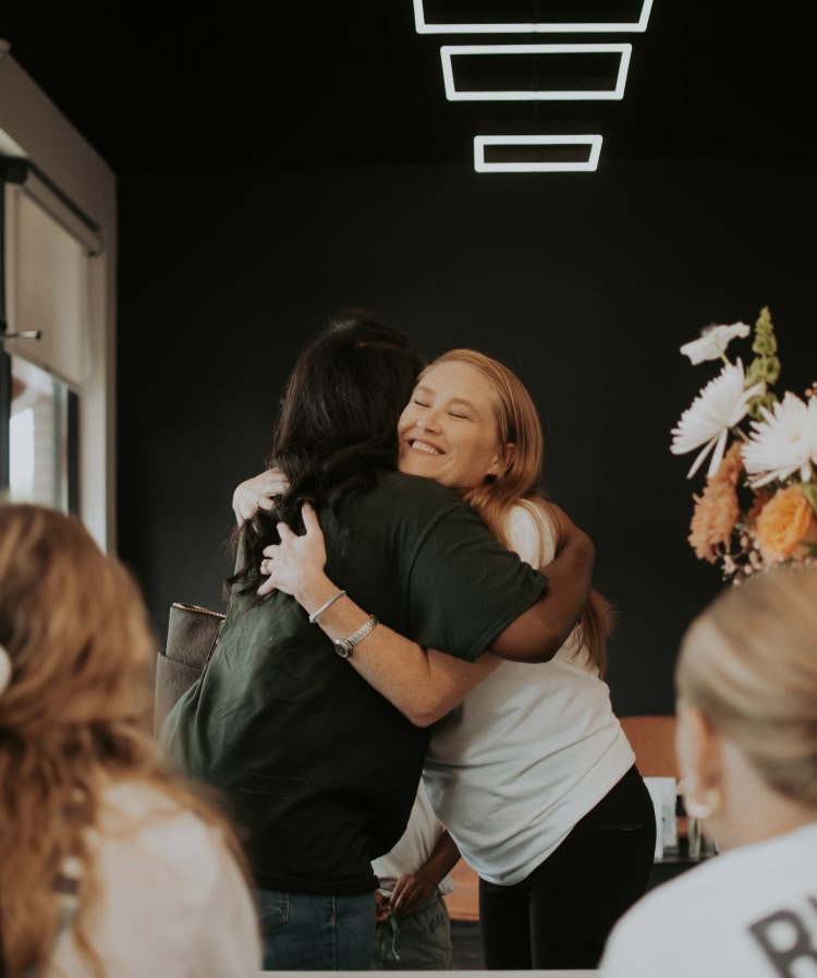 A young woman having a dental exam preformed AT esteem dental studio