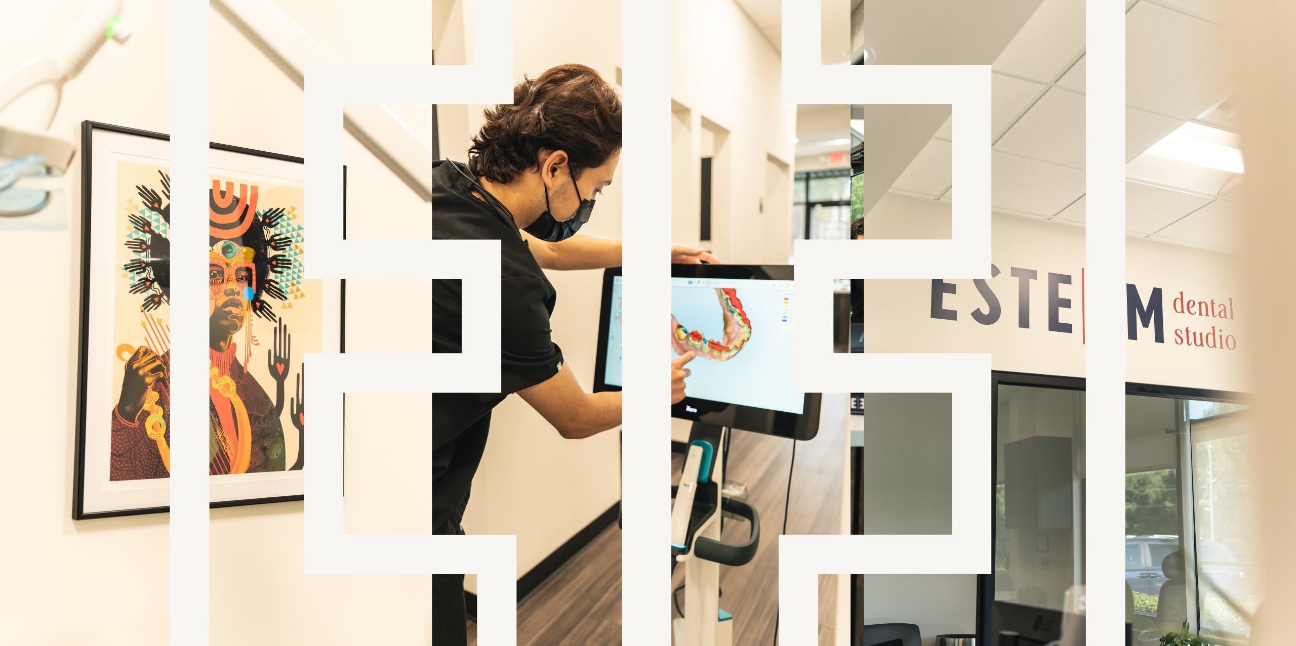 Esteem Dental Dental Services header images